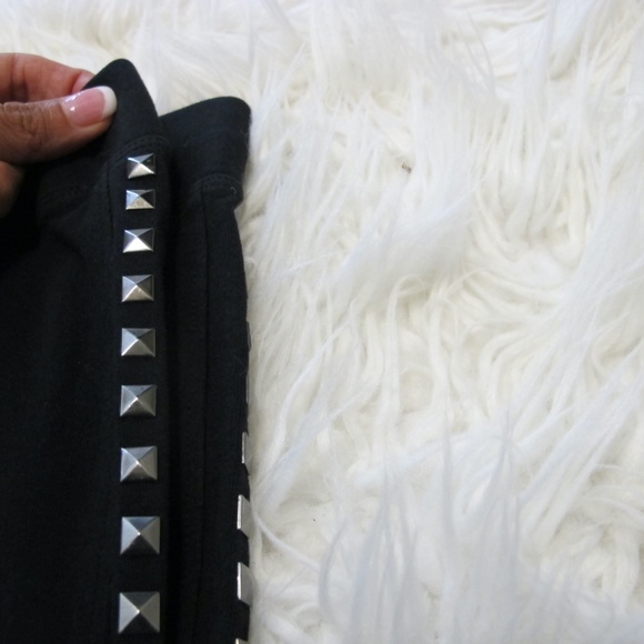 Express Black Women's staple date night Leggings Size Small black EUC - Picture 3 of 4